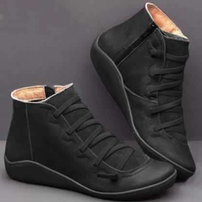 🔥Last Day Promotion 50% OFF - Comfortable leather arch support boots