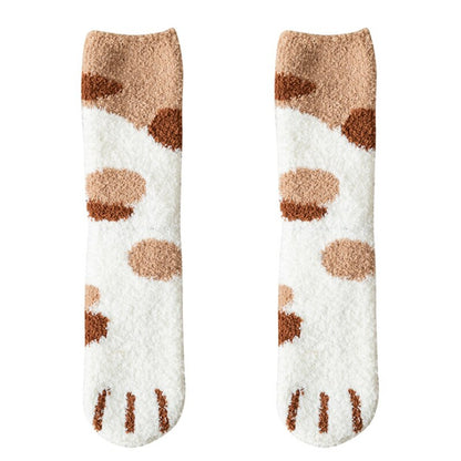 Cat Claws Thick Cute Socks