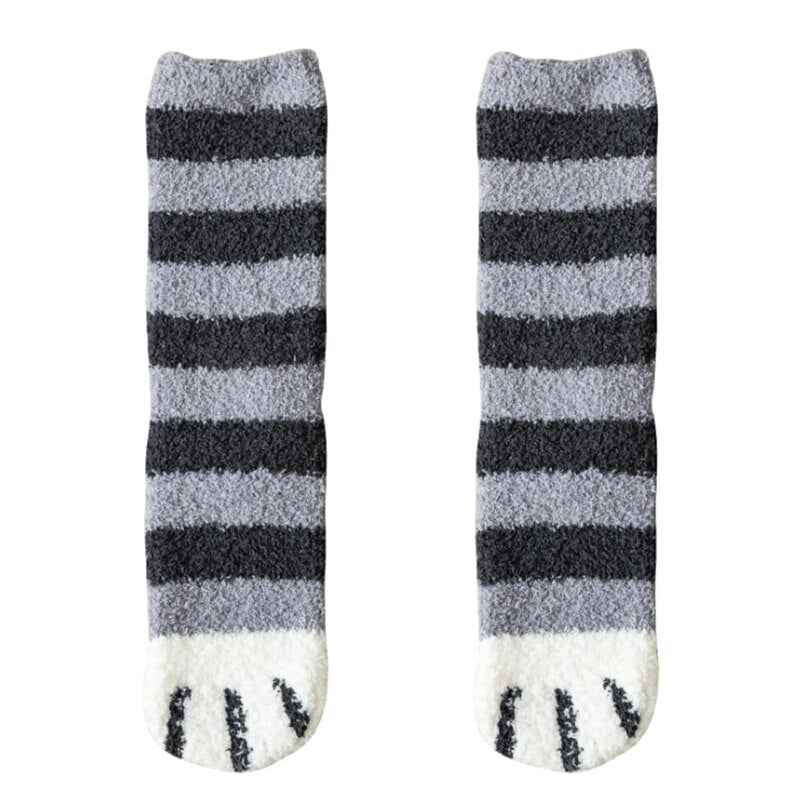 Cat Claws Thick Cute Socks