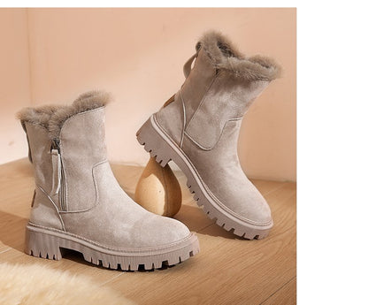 Women Snow Boots Plush Female Boots