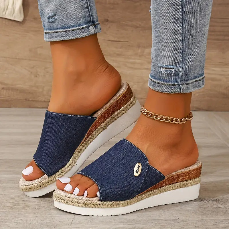 Comfy Summer Versatile Wedge Slip On (Copy)