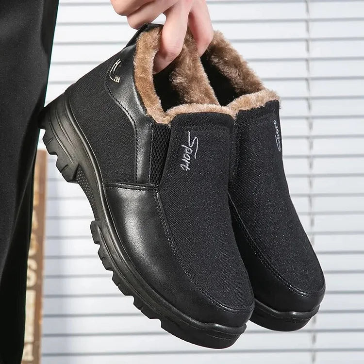 Brave shoes™ Men's Winter Waterproof Non-Slip Snow Ankle Boots