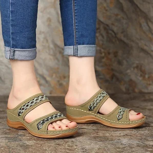 Premium Orthopedic Leather  Arch-Support Sandals