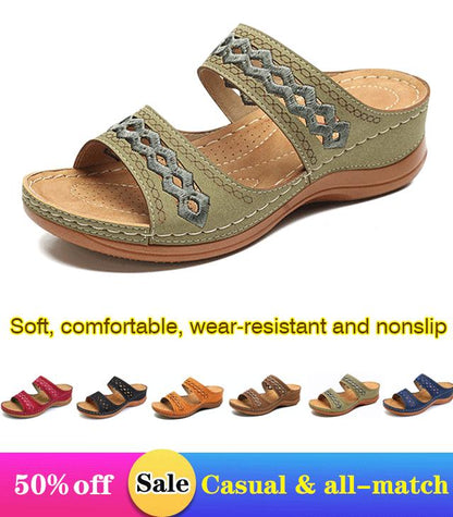 Premium Orthopedic Leather  Arch-Support Sandals