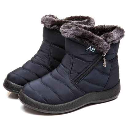 Women Winter Warm Waterproof Pain Relief Snow Boots