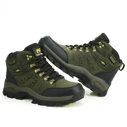 Montana Mountains Men's Hiking Boots - Green