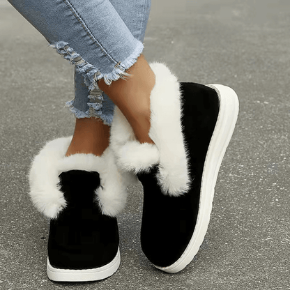 Ultra-Cozy Soothing Slip-On Boots